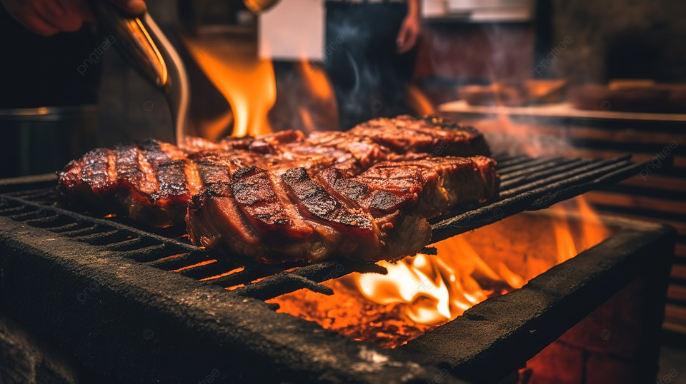 Гриль на углях